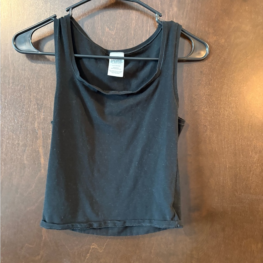 Black Sleeveless Women's Top